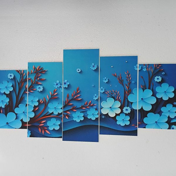 3D PVC wallboard - Flower