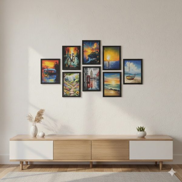 PVC Wallpaper set - 8 pcs